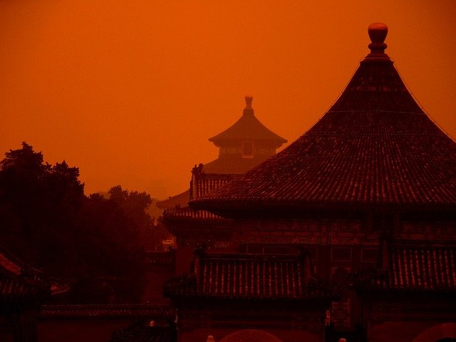 čínský chrám
